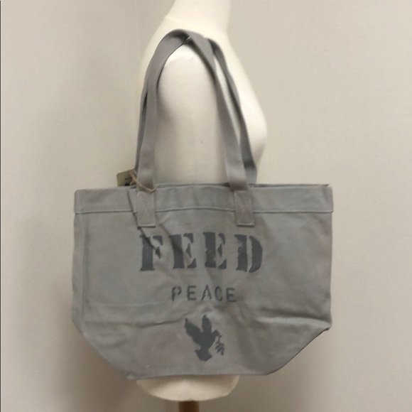 FEED Projects Bags Feed Projects Feed Peace Canvas Tote Bag Poshmark